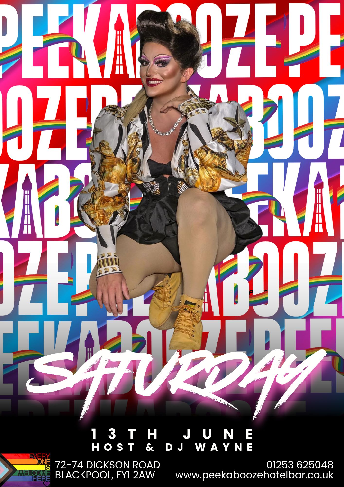 🎤 Daisy Diamond – Live at PeekaBooze • Saturday 13th June from 9.00pm 🎤