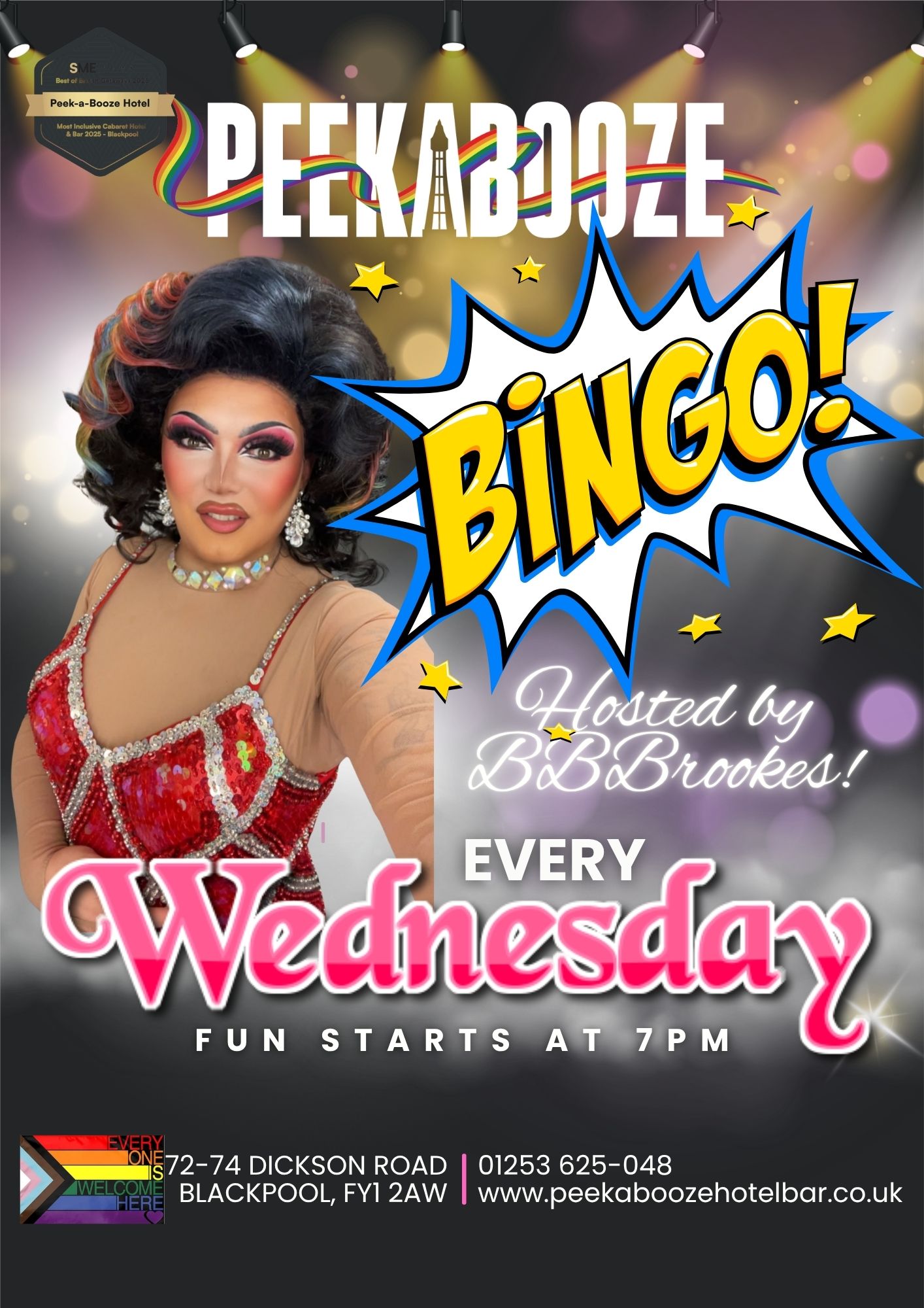 BB Brookes & Bingo from 7.00pm! 🎉