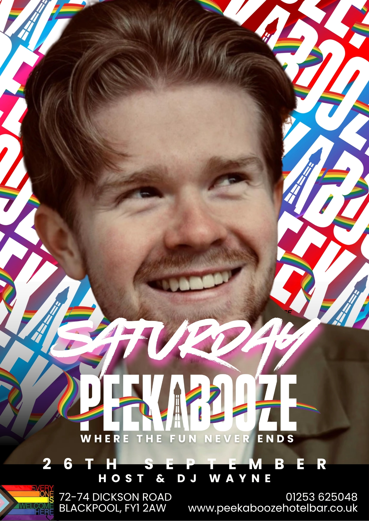 Luke Moore Returns to PeekaBooze — Saturday, September 26th